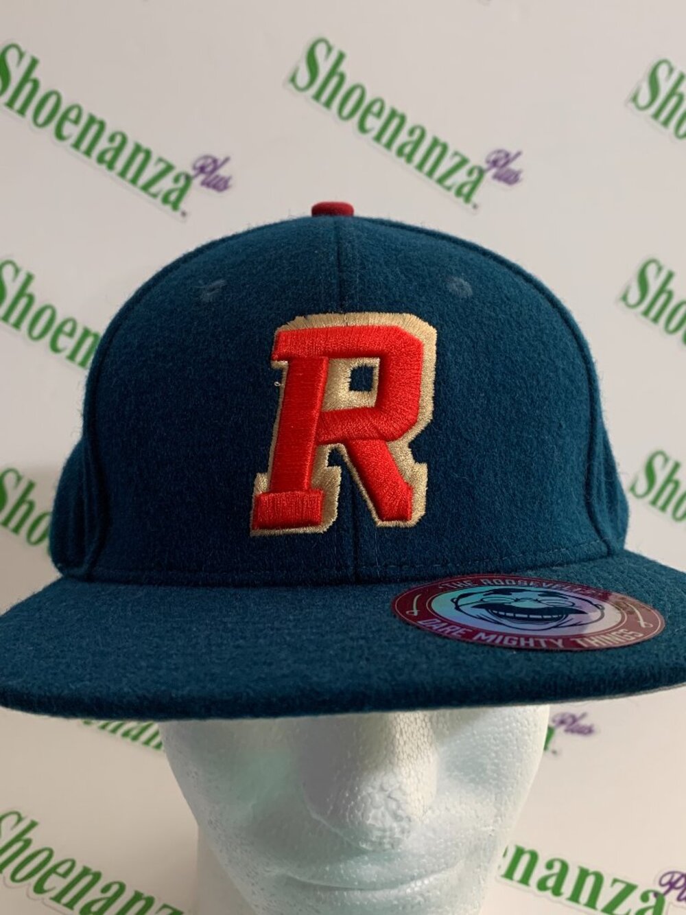 RSVLTS Hat Letterman Roosevelt Dare Mighty Thing Collection Snapback Wool Cap